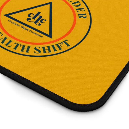 CHO Biz Golden Workspace Desk Mat