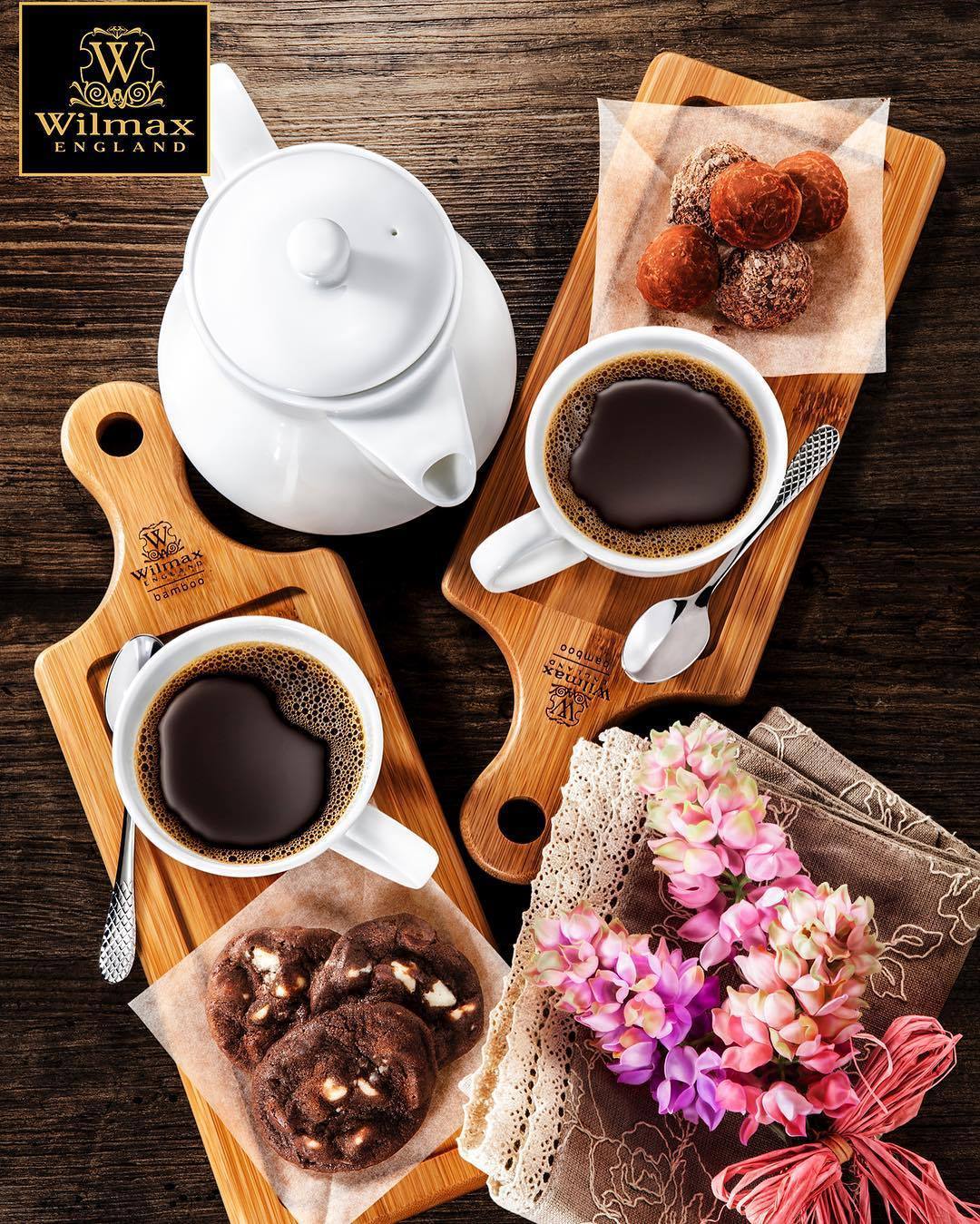 Bamboo Appetizer Tray with Handle – 6.25" x 2.5"