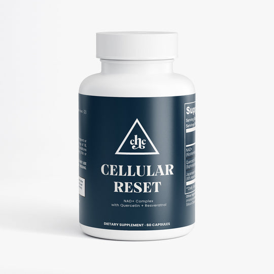 Cellular Reset – NAD+ Complex with Quercetin + Resveratrol (60 Capsules)