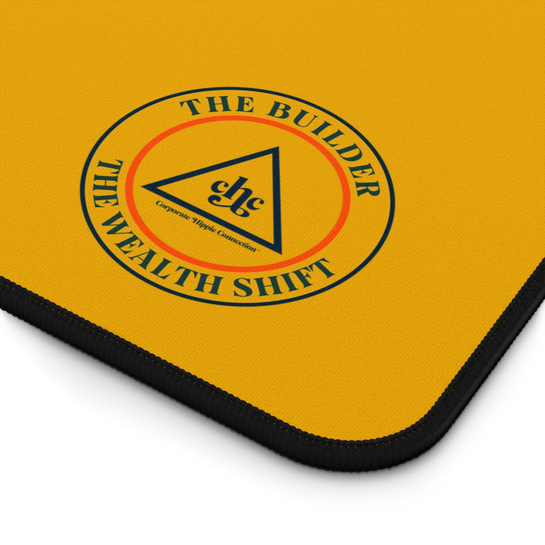 CHO Biz Golden Workspace Desk Mat