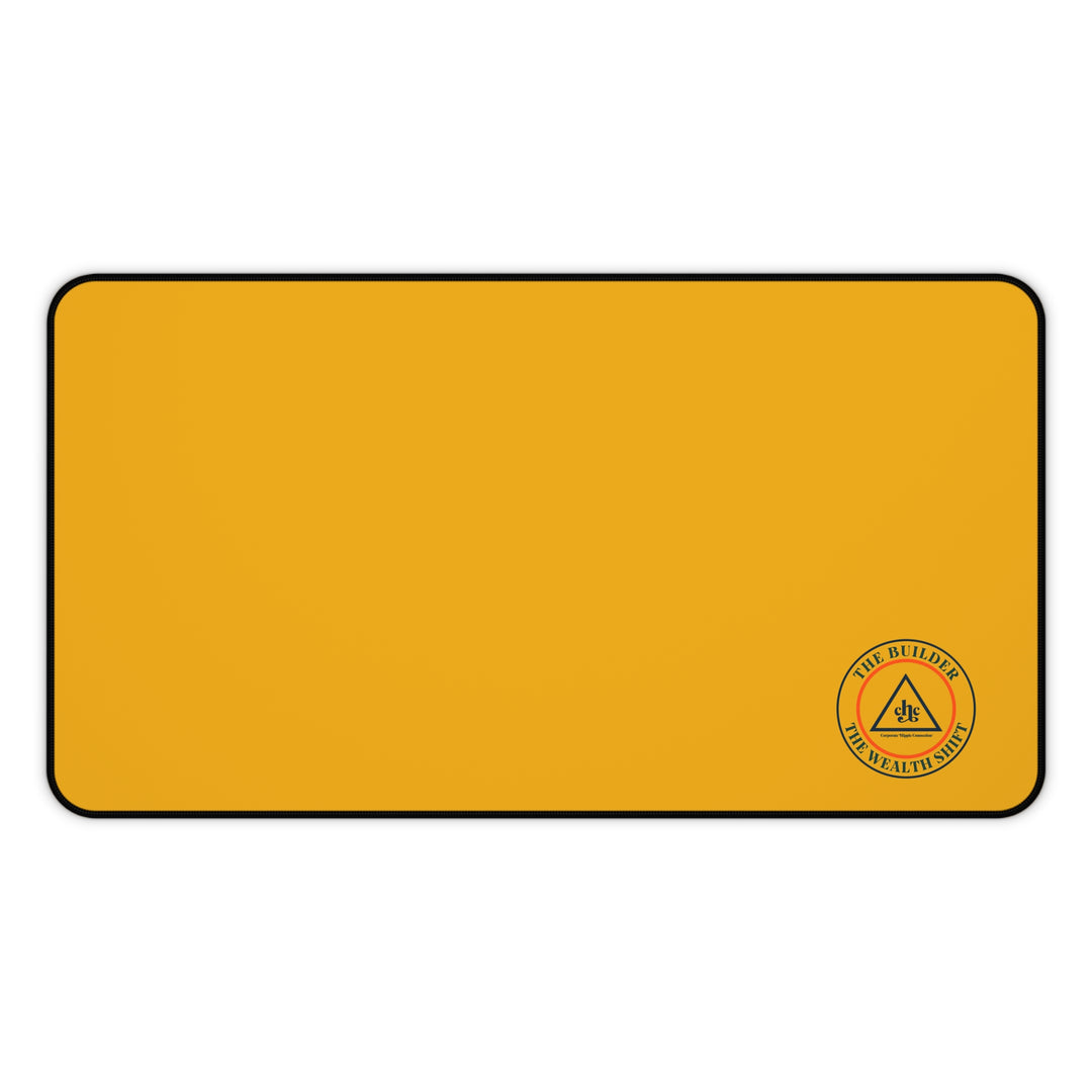 CHO Biz Golden Workspace Desk Mat