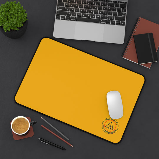 CHO Biz Golden Workspace Desk Mat