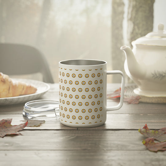 CHO Biz Logo Pattern Travel Mug, 10oz