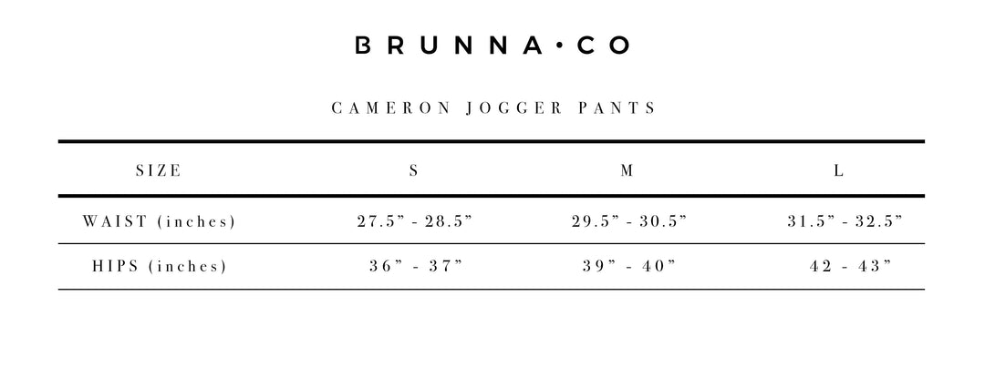Cameron Bamboo Fleece Joggers
