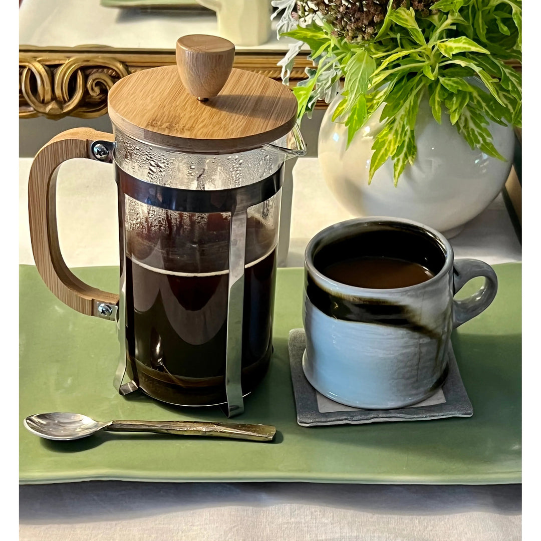 Bamboo French Press Coffee Maker