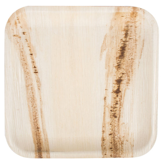 Palm Leaf Square Plates (10") – Sustainable & Compostable Tableware