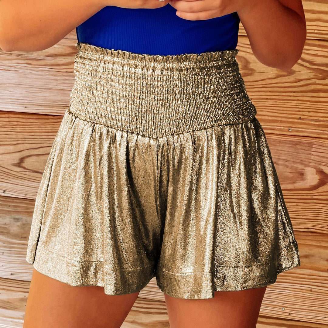 Loose-Fit Casual Shorts with Elastic Waist