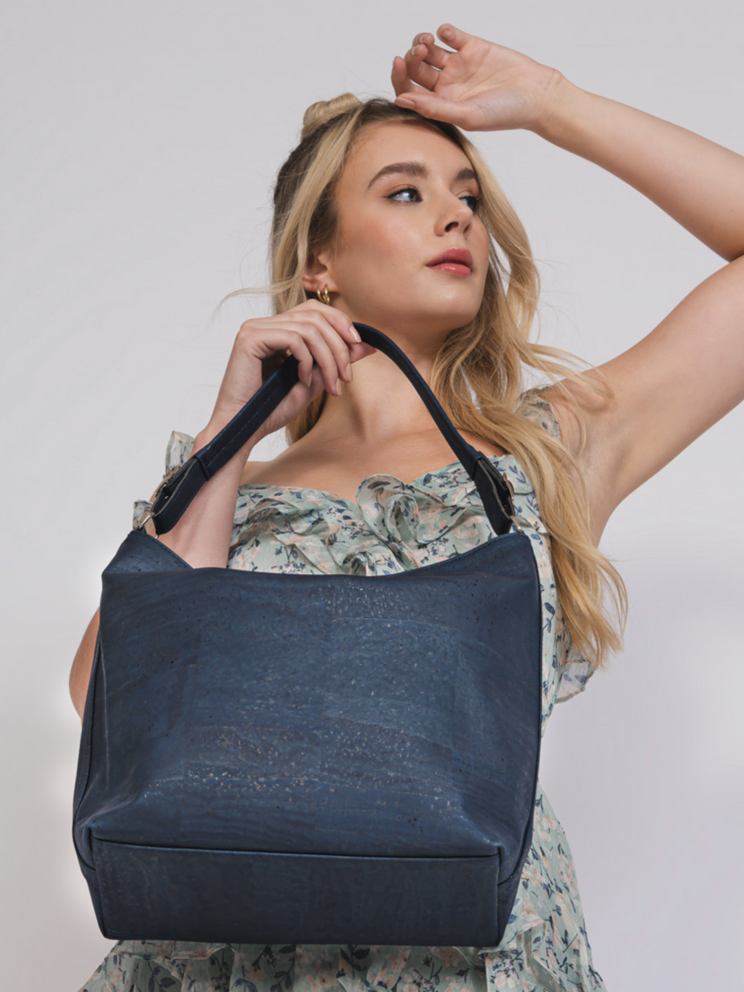 Boho Shoulder Bag – Sustainable Cork Everyday Tote