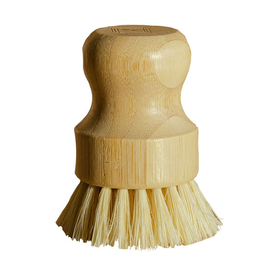 Bamboo & Sisal Fiber Dish Brush 🌿 | Eco-Friendly Kitchen Essential