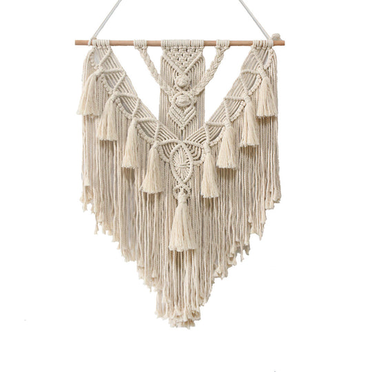 Hand-woven Pendant Macrame Wall Hanging