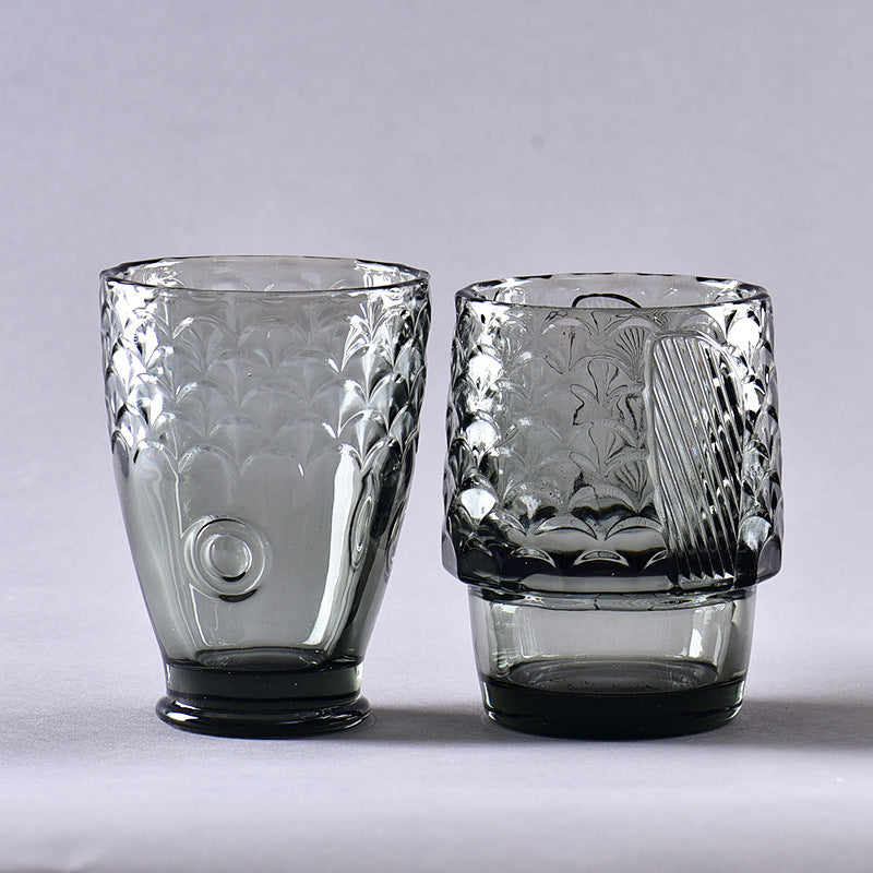 Koi Fish Stackable Glass Cups