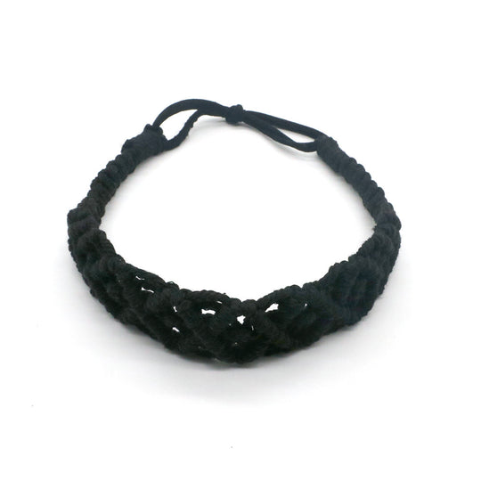 Boho Hand Braided Cotton Rope Headband